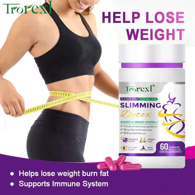 Weight Loss Products, Slimming Detox, Powerful Fat Burner Diet Pills to Preserve Lean & Burn Stubborn Fat, Metabolism Booster