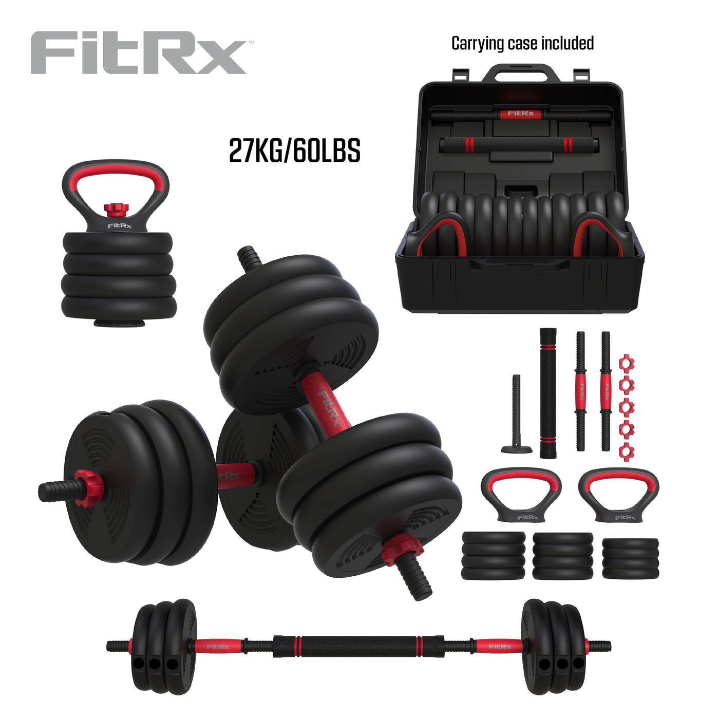 Adjustable Dumbbell Barbell Kettlebell