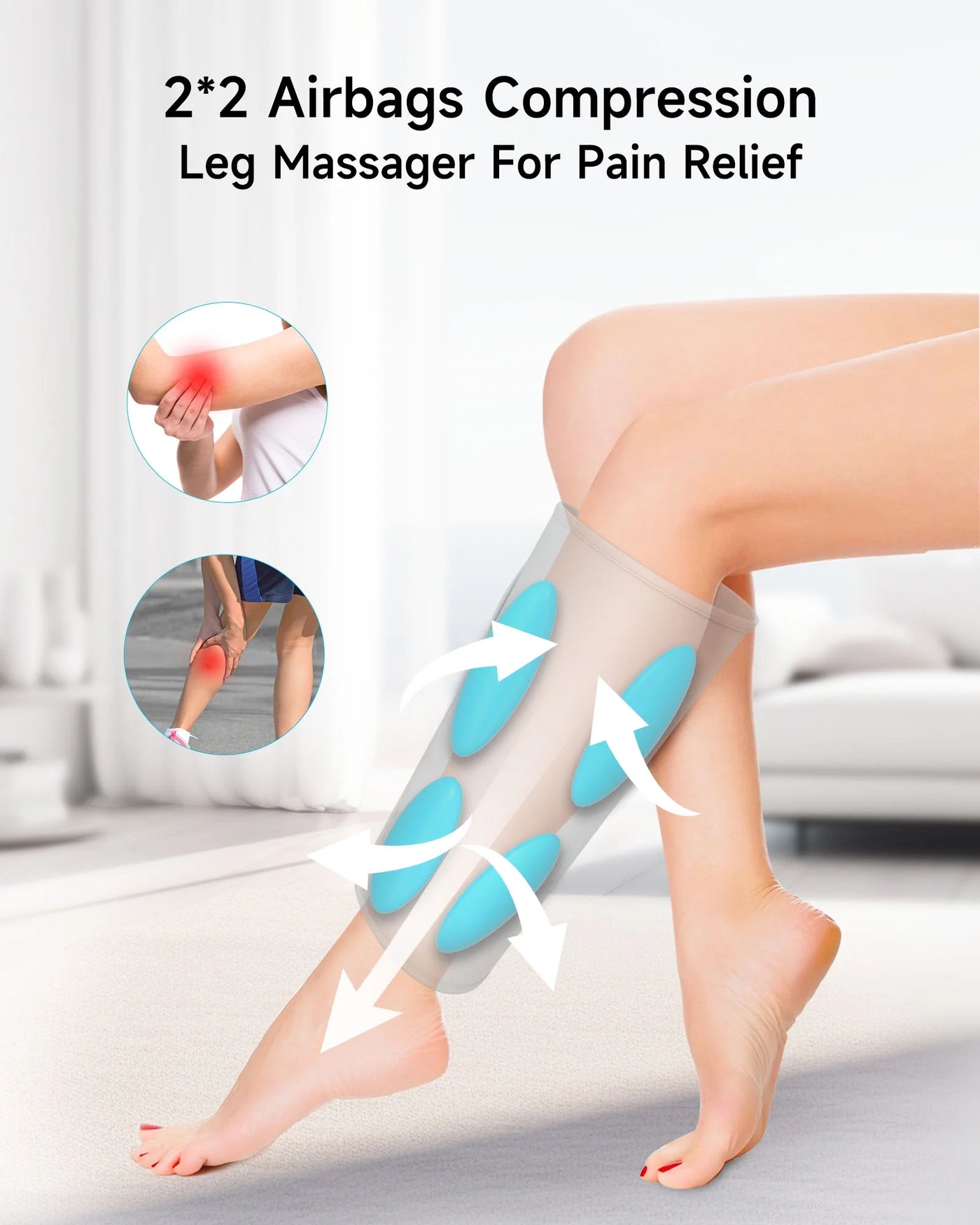 Alljoy Cordless Leg Massager