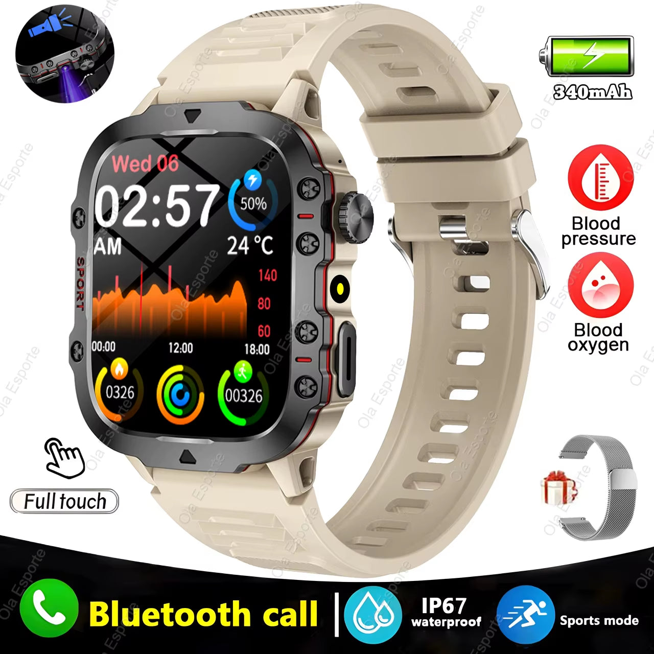 Mens Smartwatch 2025