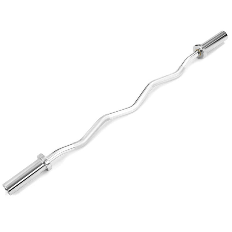 47in Chrome Steel Fitness Bar