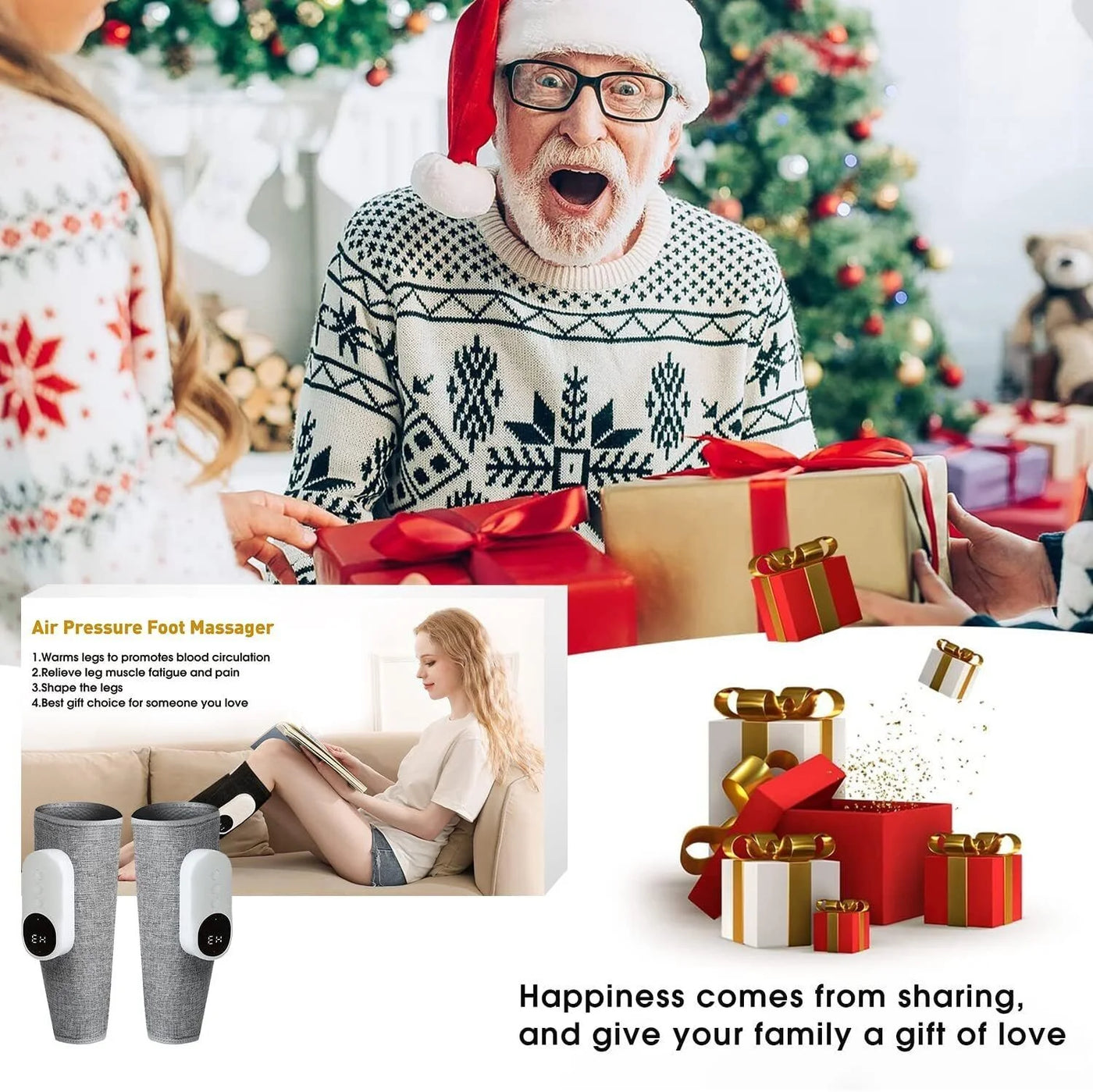 Portable Cordless Leg Massager