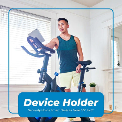 Connect Sport 2 Bike, Indoor Cycling + 30-Day Trial, Compact and Foldable Frame
