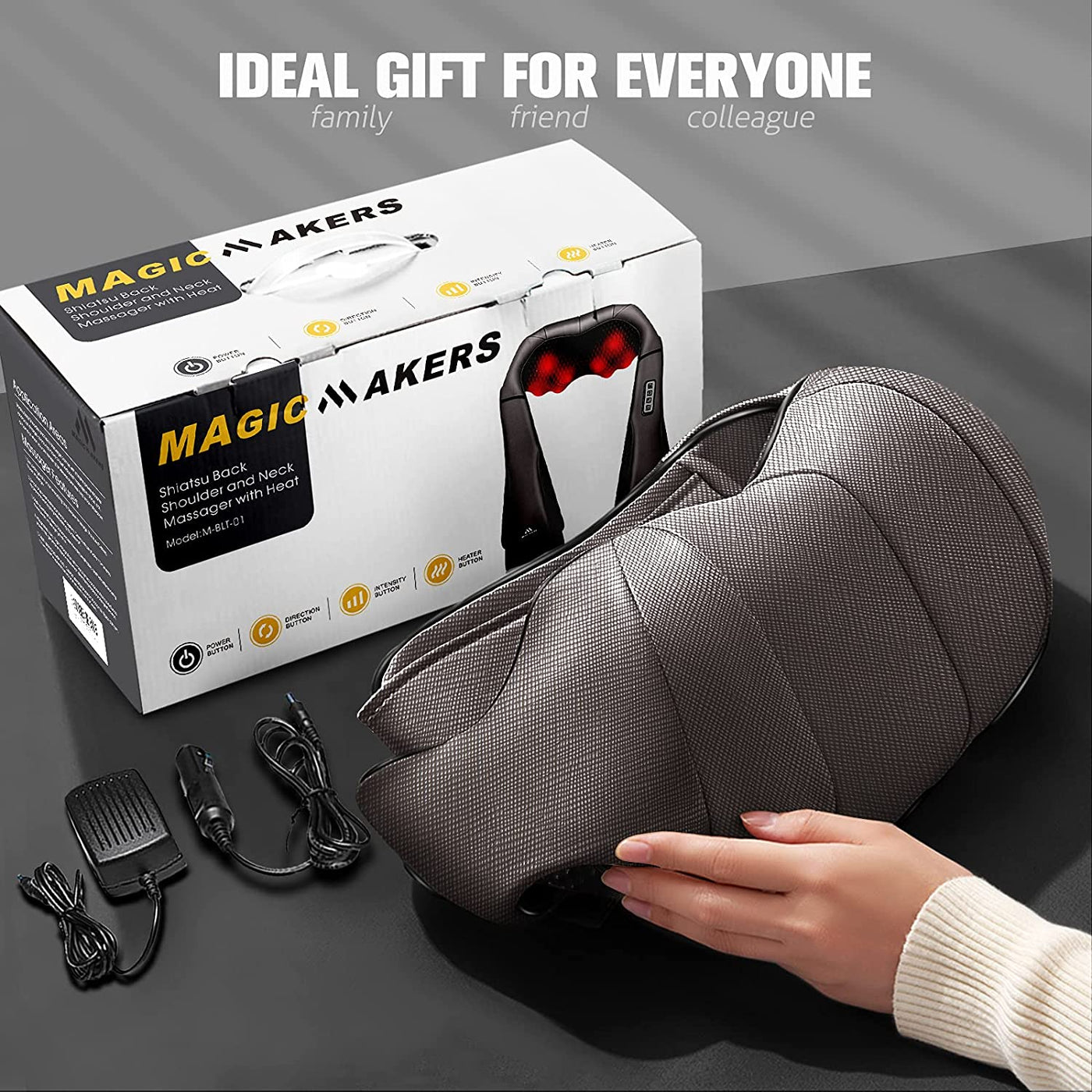 Shiatsu Neck Massager with Heat