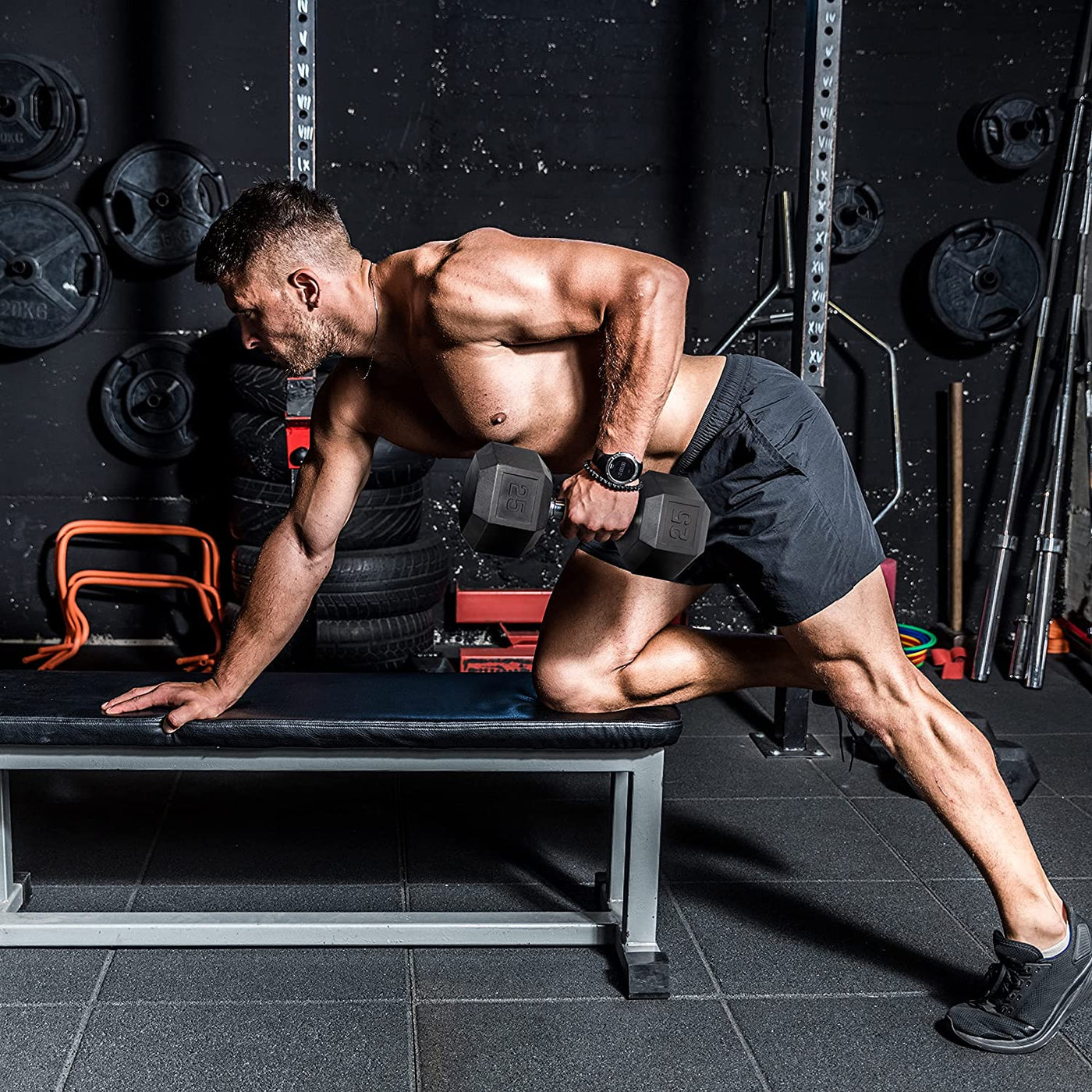 Hex Dumbbell Set