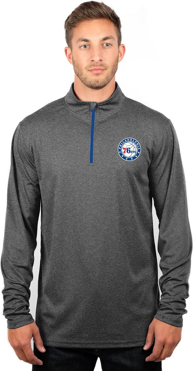 NBA Mens Zip Pullover Long Sleeve