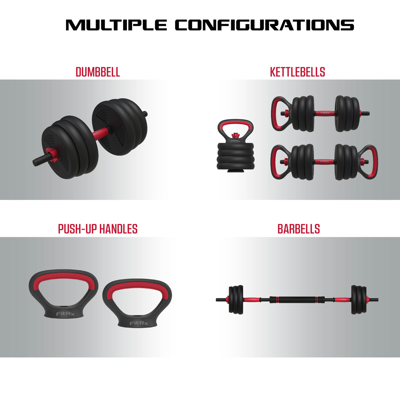 Adjustable Dumbbell Barbell Kettlebell