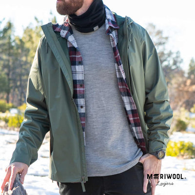 Mens Merino Wool Base Layer