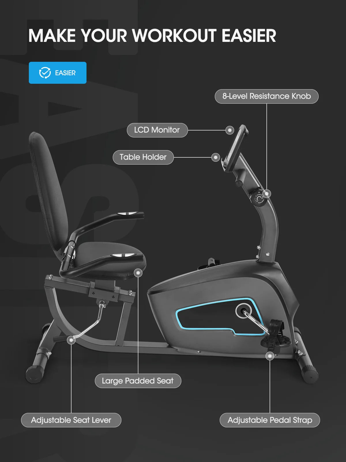 Recumbent Exercise Bike