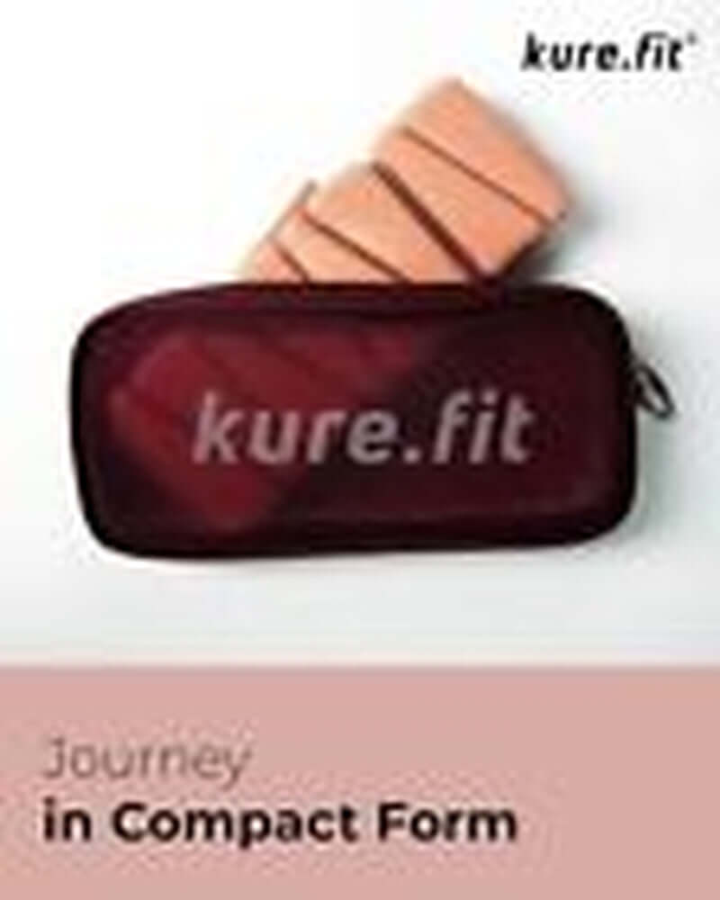 Adjustable Wrist & Ankle Weights Set - 1Lb Pairs | Versatile for Yoga, Peach