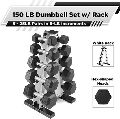 Hex Dumbbell Set