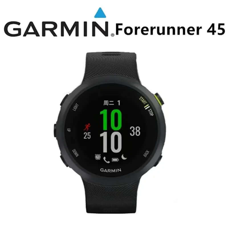Forerunner 45 GPS Outdoor Optical Heart Rate Watch Supports Portuguese, Spanish, Russian Multiple Languages 95% New