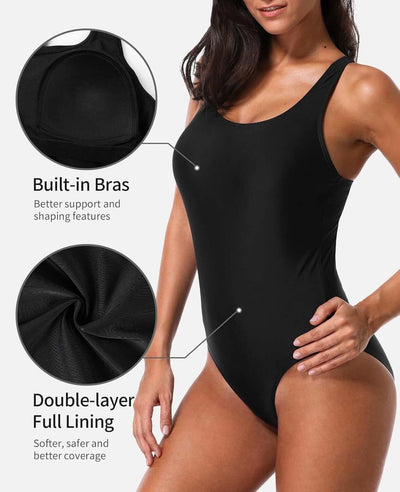 Women'S Pro One Piece Swimsuit Women Athletic Swimming Bathing Suit