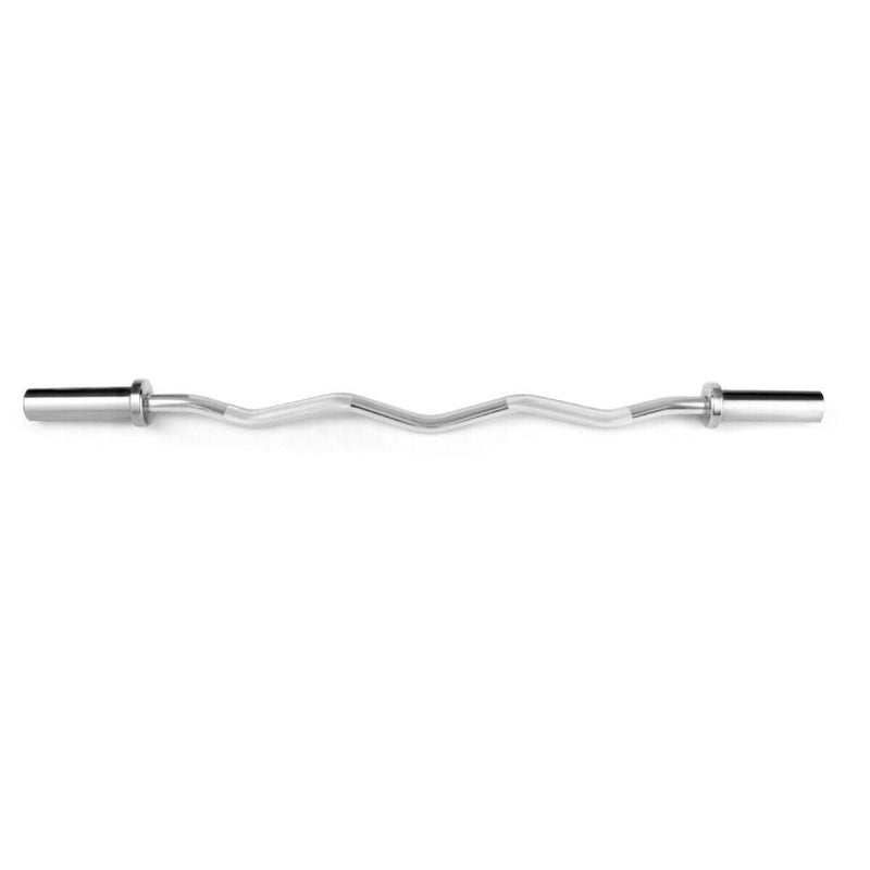 47in Chrome Steel Fitness Bar