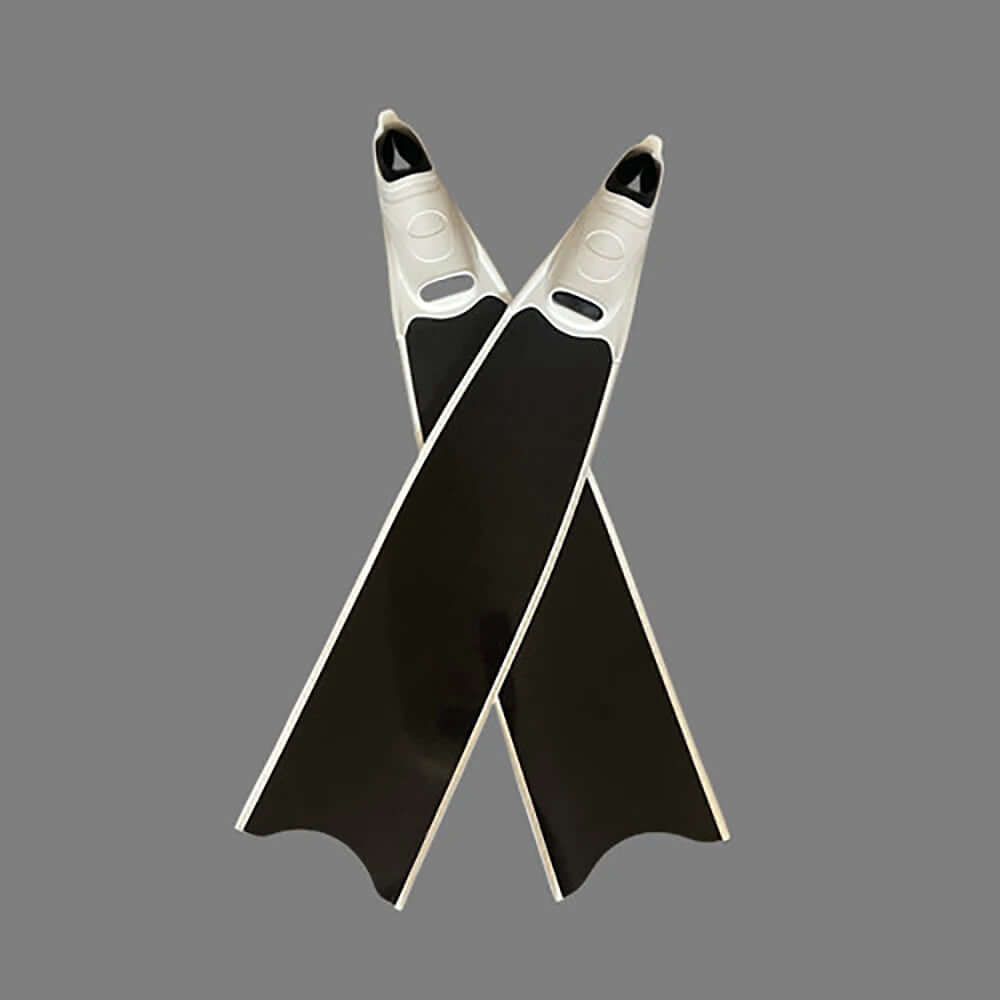 Carbon Fiber Long Blade Spearfishing Snorkeling Lifesaving Diving Fins Flippers Swimming Freediving Fins General
