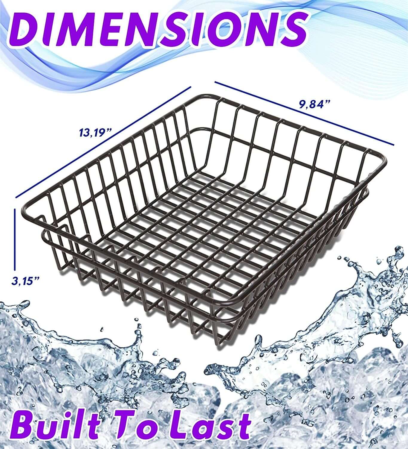 2-Pack Cooler Basket for YETI Tundra Haul, Double Cooler Rack