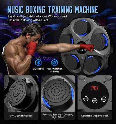Wall-Mounted Music Boxing Trainer