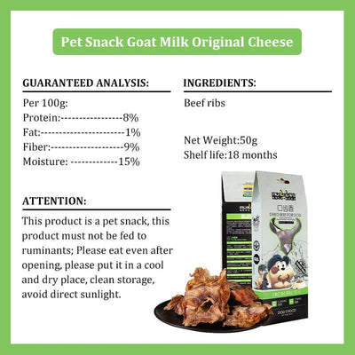 Dog Snacks Teeth Cleaning Bone Real Beef Bone Grinding Teeth Cleaning Bone Nutritious Delicious Reduce Bad Breath Pet Snack Food