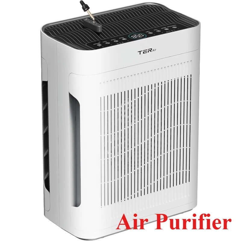 Air Purifier for Home Large Room Bedroom up to 2500 Sq Ft with Washable Filters,Pm 2.5 Sensor,Air Cleaner for Dust,Pets,Smoke