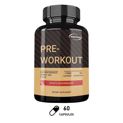 Pre-Workout Supplement - Replenish Energy, to Help Build Muscle, Enhance Energy and Performance