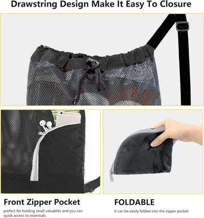Drawstring Backpack for Men Women Athletic Gym Sports Workout Beach Swim …