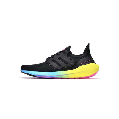 Ultra Boost 2022 Men'S Running Shoes, Fashionable, Light Weight, Wear Resistant, Training Sneakers, White and Black