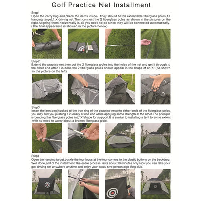 Foldable Golf Chipping Net