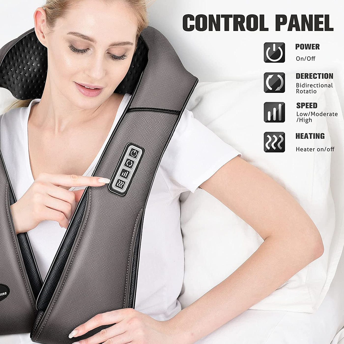 Shiatsu Neck Massager with Heat