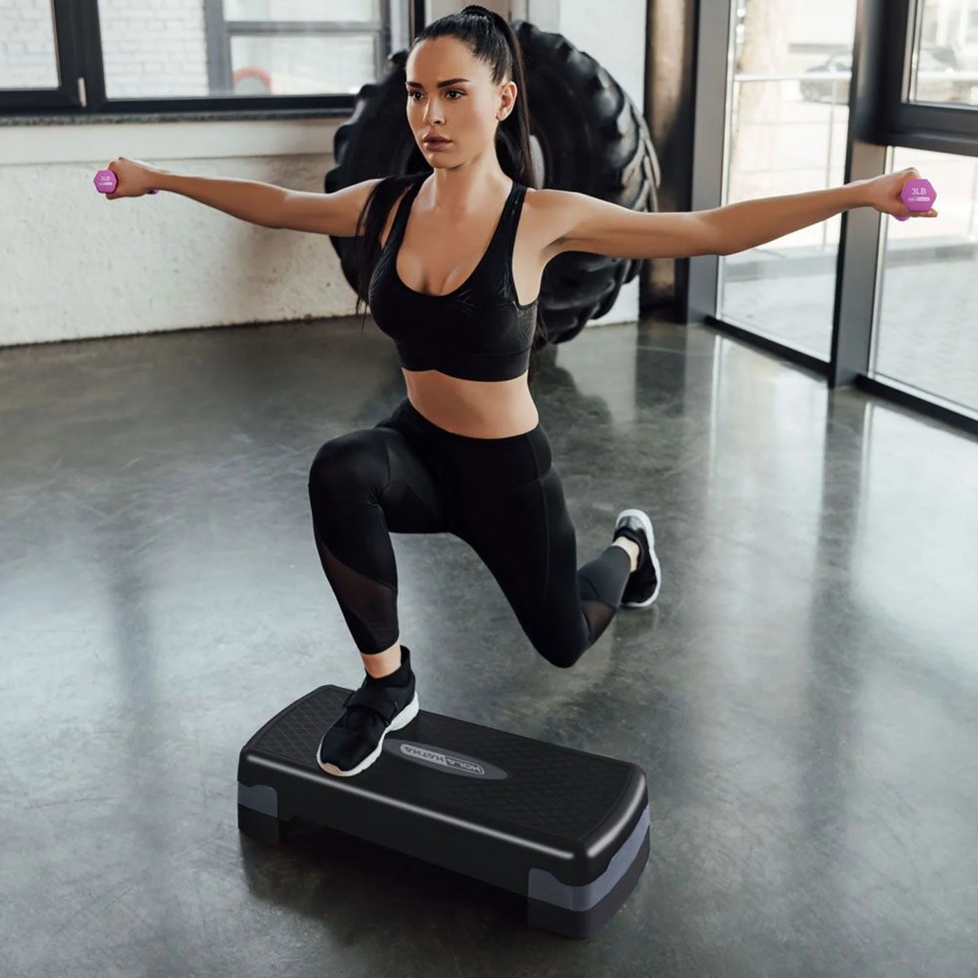 Adjustable Aerobic Step Platform