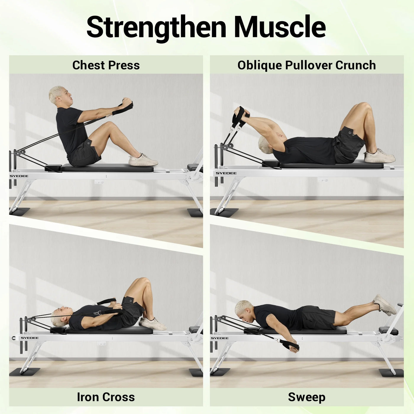 Foldable Pilates Reformer