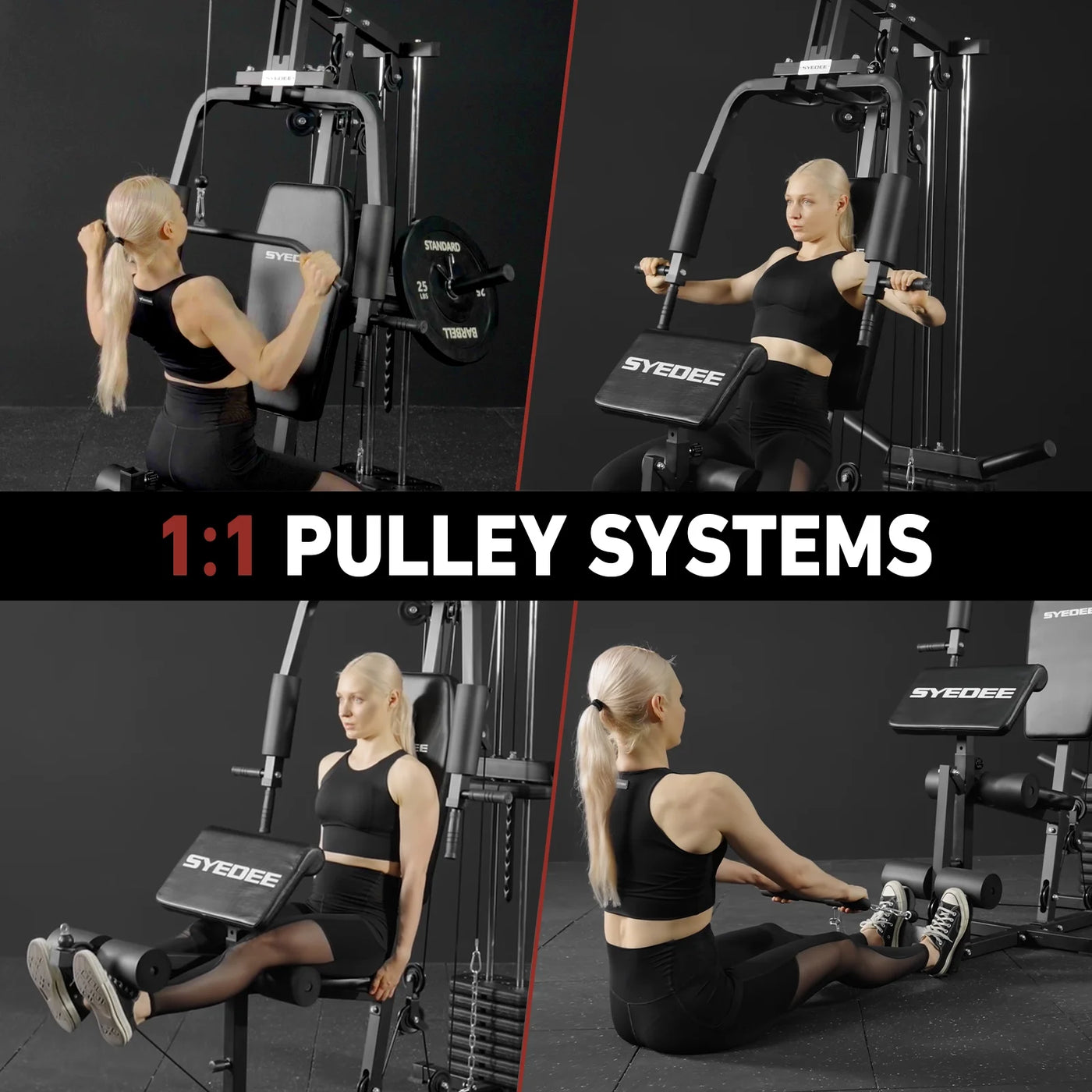 Compact Home Gym System