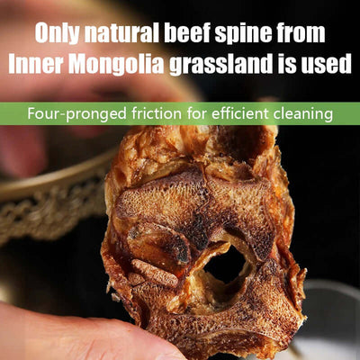 Dog Snacks Teeth Cleaning Bone Real Beef Bone Grinding Teeth Cleaning Bone Nutritious Delicious Reduce Bad Breath Pet Snack Food