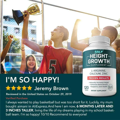 Height Supplements Natural Height Boosters for Healthy Development and Natural Growth of Children and Teens