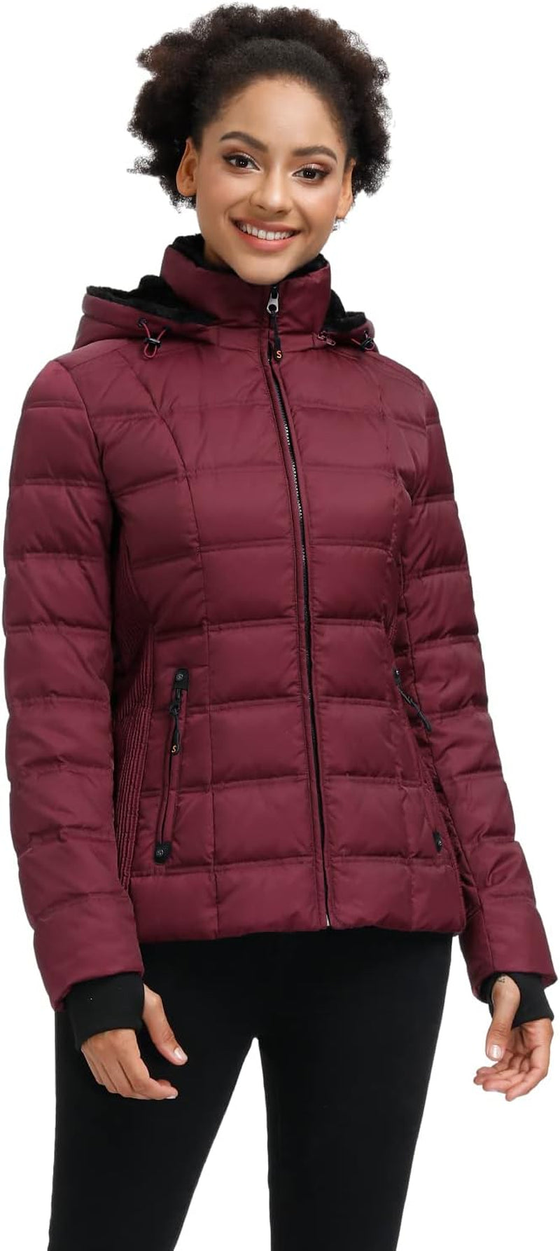 Womens Down Puffer Jacket