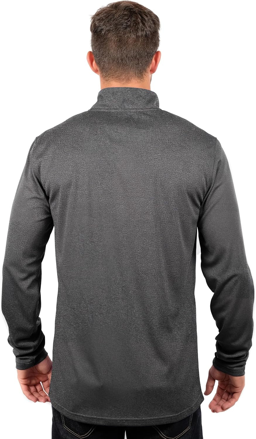 NBA Mens Zip Pullover Long Sleeve