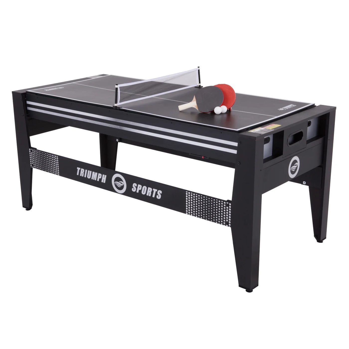 72in 4-in-1 Swivel Game Table