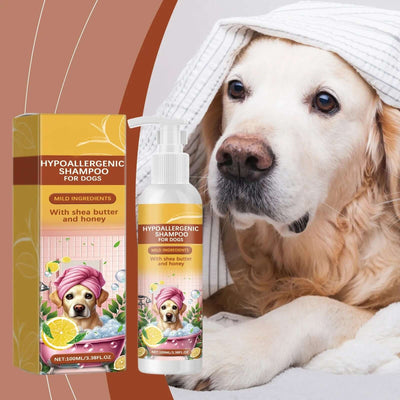 Hypoallergenic Shampoo for Dogs Suitable for All Types of Dogs Gentle and Non Irritating Hypoallergenic Shampoo with No Sulfates