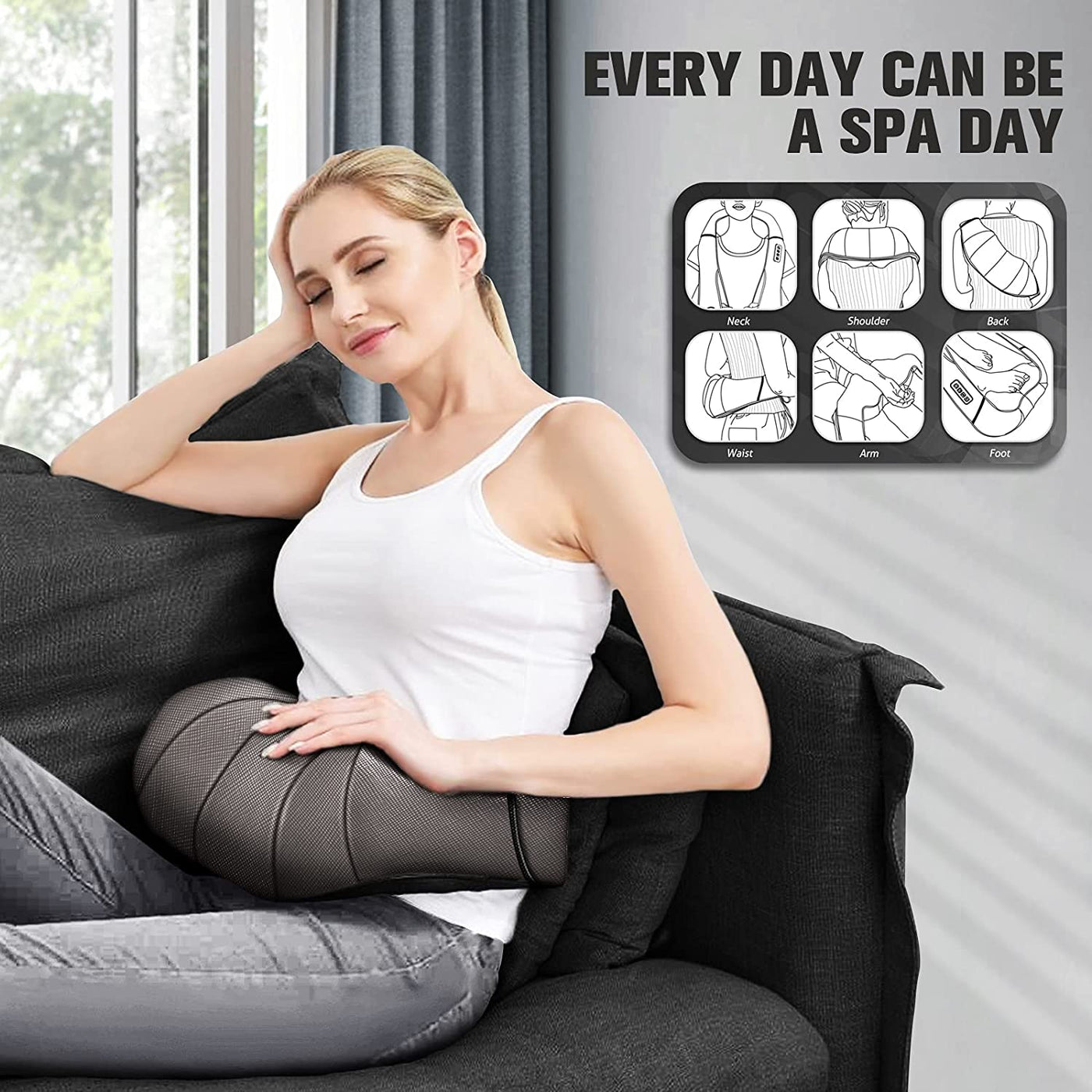 Shiatsu Neck Massager with Heat