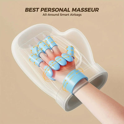Electric Hand Massager, Cordless Heating and Compression of Arthritis Carpal Tunnel, Relieves Hand Fatigue, Holiday Gift for Wom