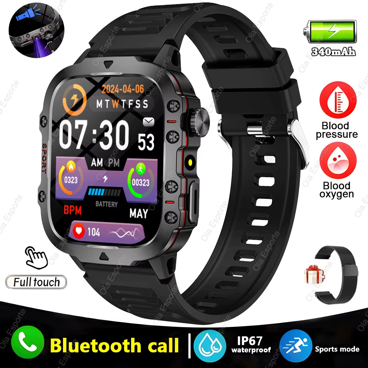 Mens Smartwatch 2025