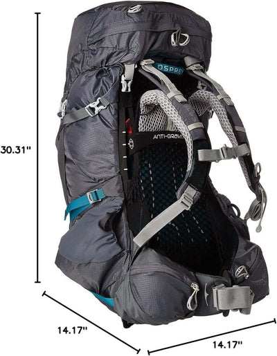 Aura AG 50L Women'S Backpacking Backpack, Vestal Grey, X-Small