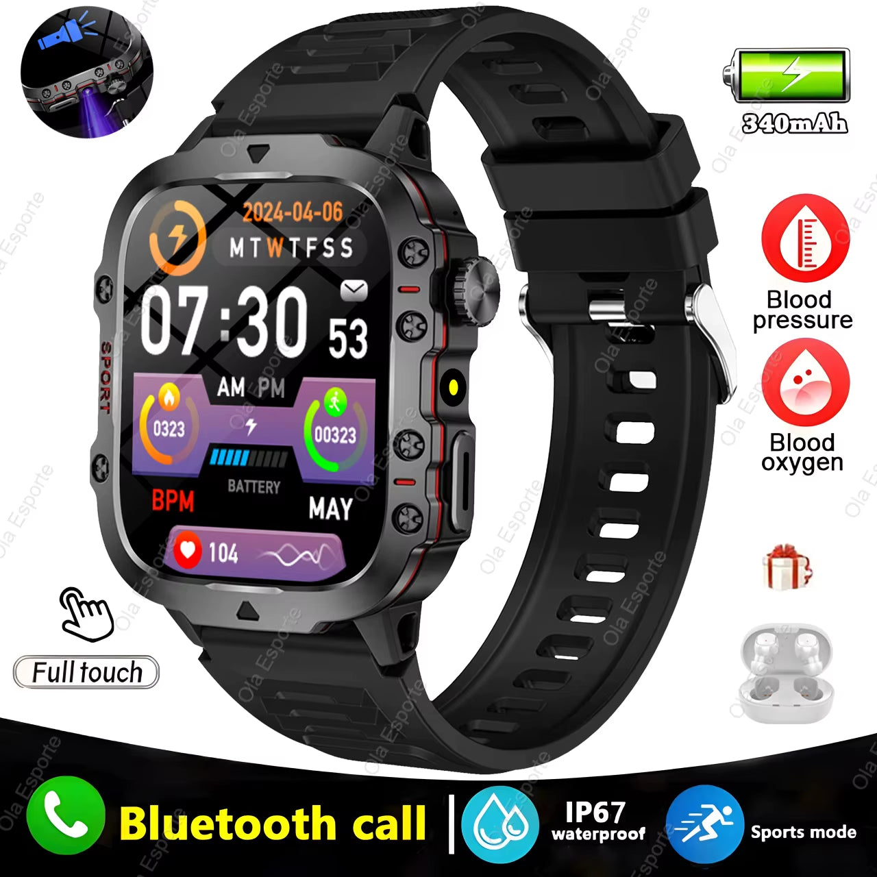 Mens Smartwatch 2025